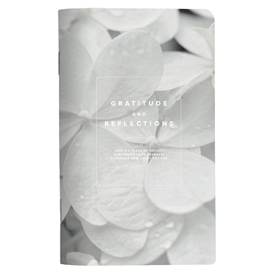 Блокнот "Botanica гортензия", А5, 48 листов, в линейку, черный