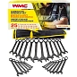 Набор ключей комбинированных 6-32 мм 25 пр WMC TOOLS WMC-5261P Black