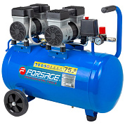 Компрессор поршневой с прямым приводом, 4 цилиндра, безмасляный, ресивер 50 л, 2.2 кВт, 8 бар, 400 л/м, 230В Forsage F-V30/50 UPH