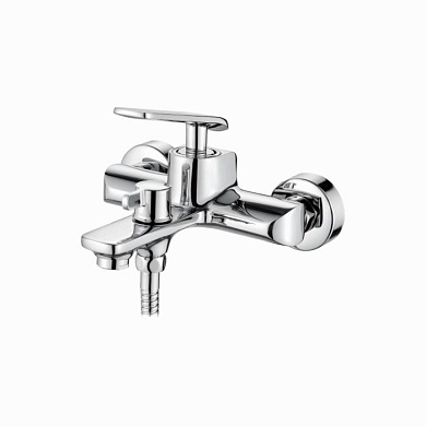 Смеситель для ванны, латунь, хромированный Ledeme L3274