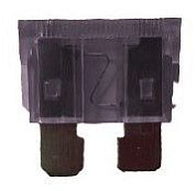 Предохранитель автомобильный, АТО,серый, 2 А WÜRTH 5208002