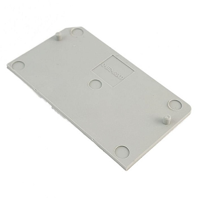 Заглушка для клеммы JXB-4/35RD для плавких вставок серая EKF sak-4-35RD