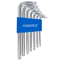Набор ключей Г-образных TORX 7 пр., Т10Н-Т40Н-с отверстием Forsage F-5071T