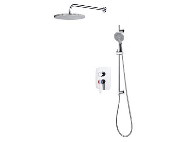 Душевая система Lt D35, серия Lotus хром, встраиваемый, излива нет A-five A5-0556