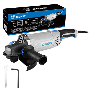 Углошлифмашина AGDK-2600W PRO DEKO 084-1083
