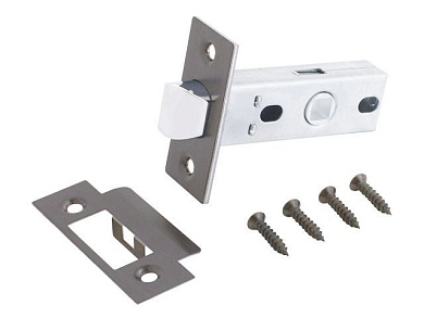 Защелка врезная межк. L45-8 MBN графит 25мм АЛЛЮР УЗК 11212