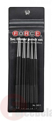 Набор кернов (2.5-10 мм) 5 пр. Force 50511