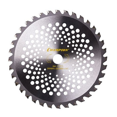 Нож с зубцами из твердого сплава Strong 36/255/25.4, SRM-330ES/SRM-350ES,4605 CHAMPION C5171