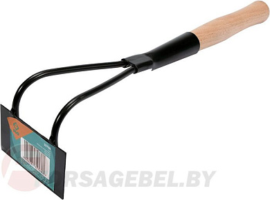 Мотыжка мини с деревянной ручкой 350мм Flo 35768