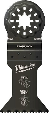 Полотно для мультитула Milwaukee 48906035 43x47мм