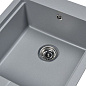 Мойка кухонная из мраморной крошки, gray, Wisent WP780-29