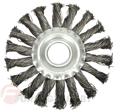 Щётка-крацовка торцевая крученная 150 мм Vorel 06983