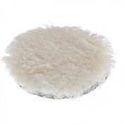 Полировальный круг самоцепляющийся 125 мм, натуральная шерсть Matrix 75952