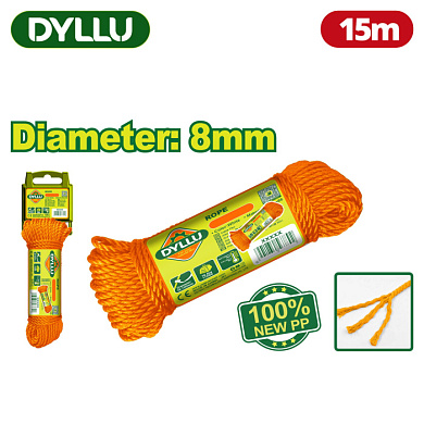 Веревка 8ммx30м DYLLU DTRZ1308