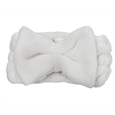 Повязка на голову-бант, белая La and Te Kit gumwhite