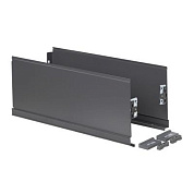 Комплект ультратонких боковин Evolution L-400 h148 графит ДСП16мм QTYPE 113047