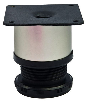 Опора мебельная мет. d50 h50 с регул. сатин AKS 11070