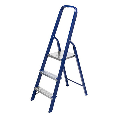 Стремянка, 3 ступени, стальная, Россия, Сибртех 97843