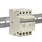Контактор модульный КМ 25А 4NC (3 мод,) EKF PROxima km-3-25-04