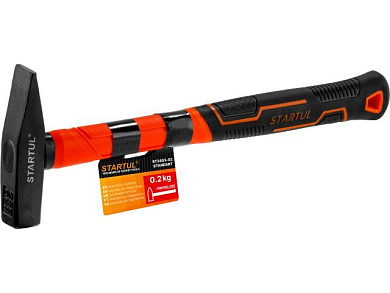Молоток 0,2 кг с фибергл.рукояткой STARTUL STANDART ST2403-02