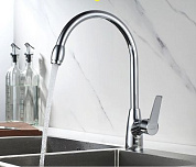 Смеситель для кухни, латунь, хром Ledeme L4069