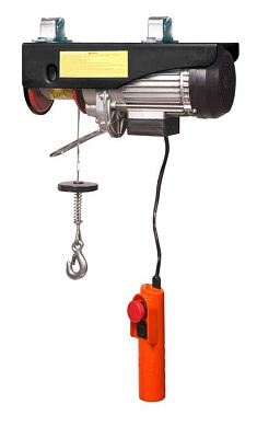 Таль подвесная 250/500 кг, 220V, 1000W, высота подъема: 250 кг-12 м, 500 кг-6 м RockForce RF-TRH1005