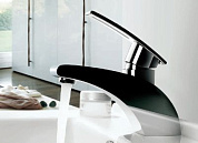 Смеситель для умывальника, цинк, хром Loffrey LF81070