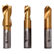 Набор сверл по металлу для высверливания точечной сварки 6.5, 8.0, 10.0 мм 3 шт. Yato YT-28921