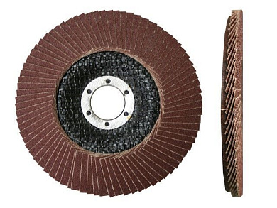 Круг лепестковый 180х22.23 мм мм А120 плоский КЛТ1 LUGAABRASIV