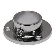 Крепление (розетка) трубы d25 (510А), хром AKS 95528