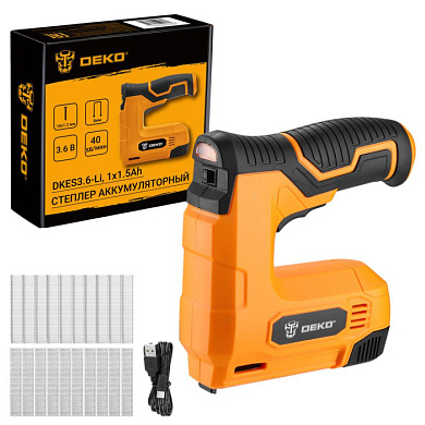 Степлер аккумуляторный DKES3.6-Li DEKO 083-1099