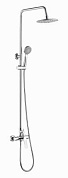 Душевая система со смесителем без излива и тропическим душем, латунь, хром Ledeme L2475