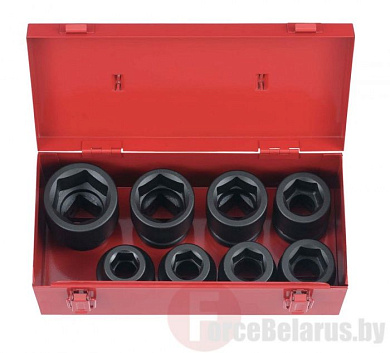 Набор ударных 6-гр. головок 22-46 мм 8 пр. 1'' Force 8083