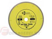 Алмазный круг 250х25,4 мм по керамике сплошн.ультратонкий Hot Press 1.7мм Trio-Diamond UTW507