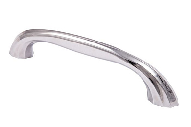 Ручка меб. скоба мет. ONDA 128 хром AKS 62300