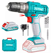 Ударный шуруповерт 12 В 1,5 ач с аккумулятором и зарядным устройством TOTAL TIDLI1228