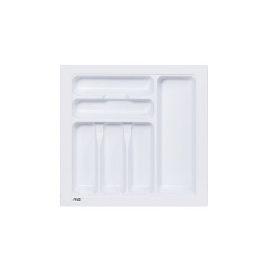 Лоток для столовых приборов 500 BASIC 435*430, белый AKS 113743
