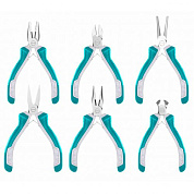 Набор шарнирно-губцевого мини инструмента 6 пр. TOTAL THT1K0511