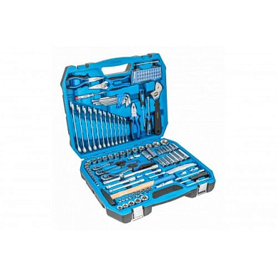 Набор инструмента 1/2"&3/8"&1/4" 131 пр. 6-гр CrV Hoegert HT1R439