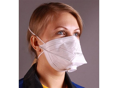 Респиратор Нева-210 складн. с клап. FFP2, до 12 ПДК РК 3423