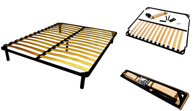 Основание под матрас 1600x2000мм ЭКОНОМ разборное (с опорами L-250мм) BY 71905