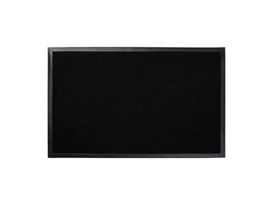 Коврик влаговпитывающий, ребристый "TRIP" 50*80 см, чёрный ВОРТЕКС 24193