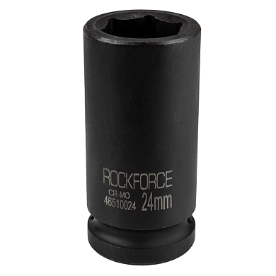 Головка ударная глубокая 24 мм 6-гр 3/4'' RockForce RF-46510024