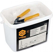 Система для выравнивания плитки 100 кружков, 100 полос, щипцы Vorel 04680