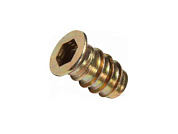 Гайка-футорка мебельная М6х10х25, 20 шт в зип-локе Starfix SMZ1-21452-20