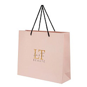 Пакет бумажный упаковочный розовый 27*32*9.5 см La and Te Kit LT-B1(pink)