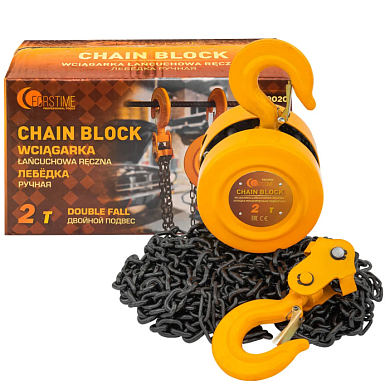 Таль ручная цепная 2 т FORSTIME FT-TRC9020