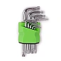 Набор ключей TORX Г-образных 9 пр., Т10-Т50 Помощник P010K