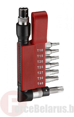 Набор бит Torx8 пр. 1/4'' Force 2081D