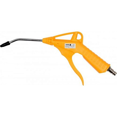 Пневмопистолет для продувки загнутый 100 мм Vorel 81631